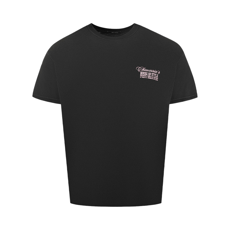 Willy Chavarria House Of Style Easy Tee 'Black'