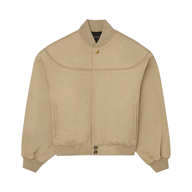 Willy Chavarria Gas Station Bomber Jacket 'Travertine'