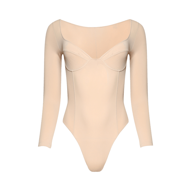 Vetements Decolette Bodysuit 'Tan'