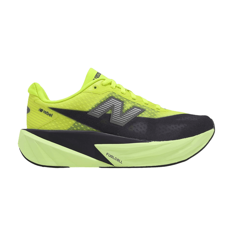 New Balance Wmns Fuelcell Rebel V5 D Wide 'Yellow Black'