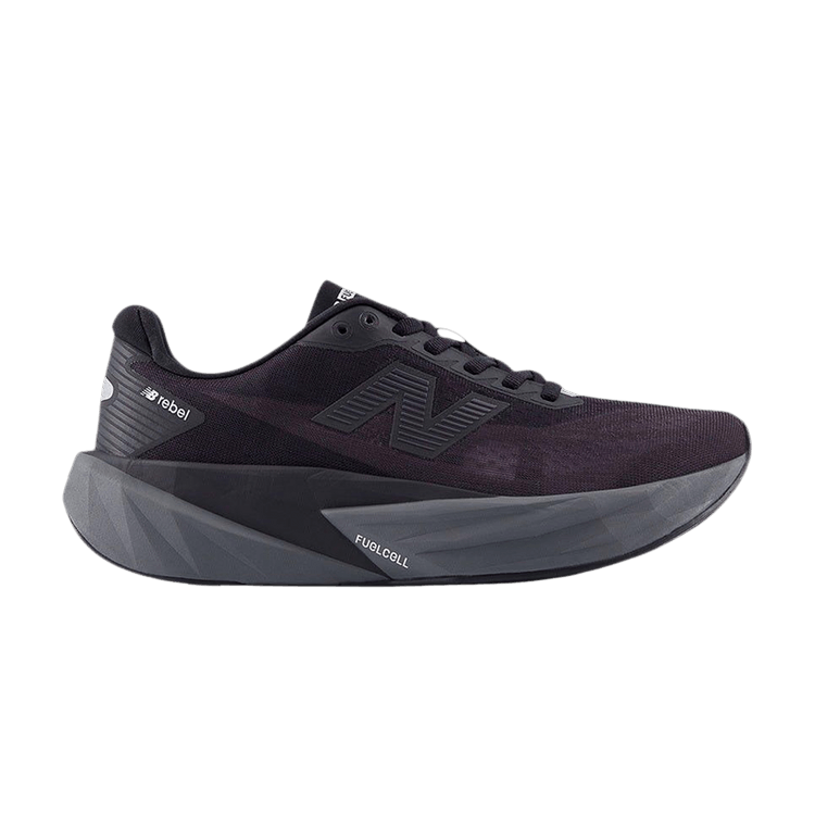 New Balance Wmns Fuelcell Rebel V5 D Wide 'Black Castlerock Black Cement'