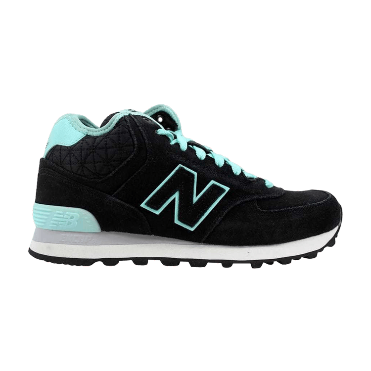 New Balance Wmns 574 'Black Aqua'