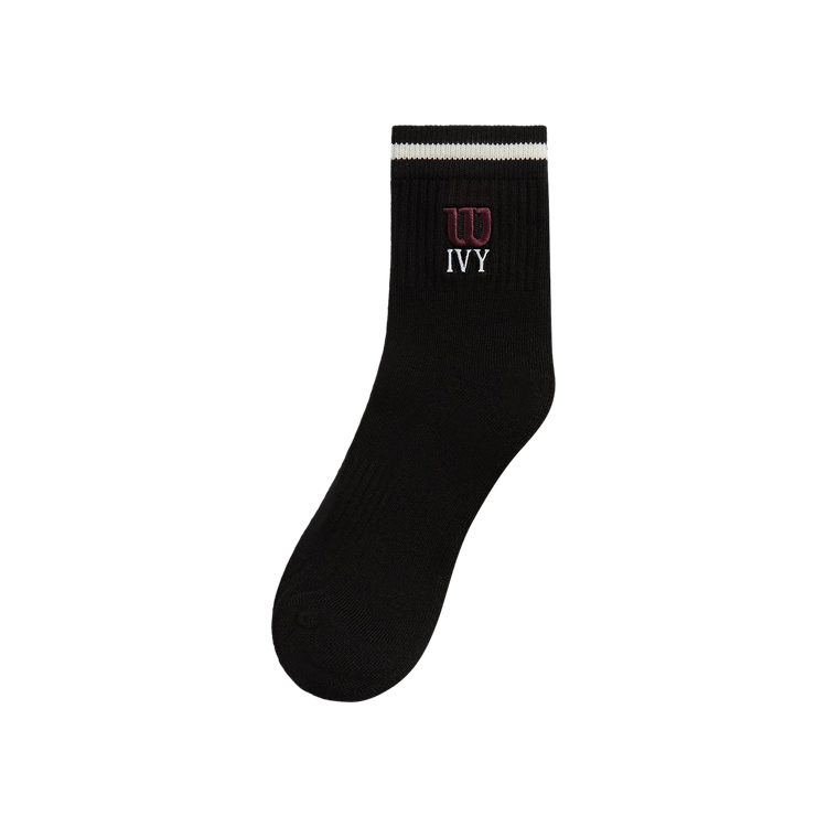 Kith Ivy For Wilson Quarter Top Socks 'Black'