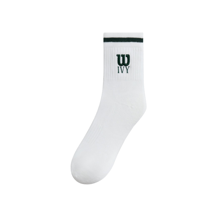 Kith Ivy For Wilson Quarter Top Socks 'White'