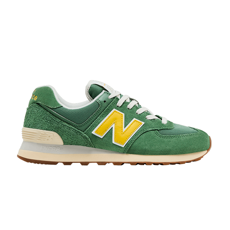 New Balance Wmns 574 'Mallard Green Yellow'