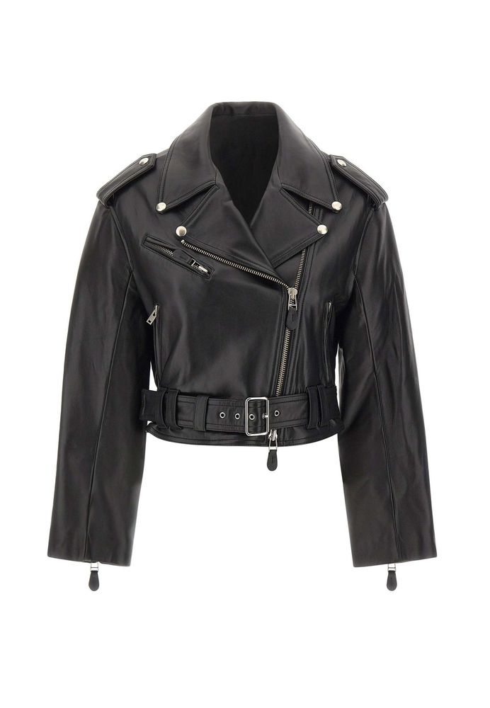 Iro Georgia Cropped Biker Jacket