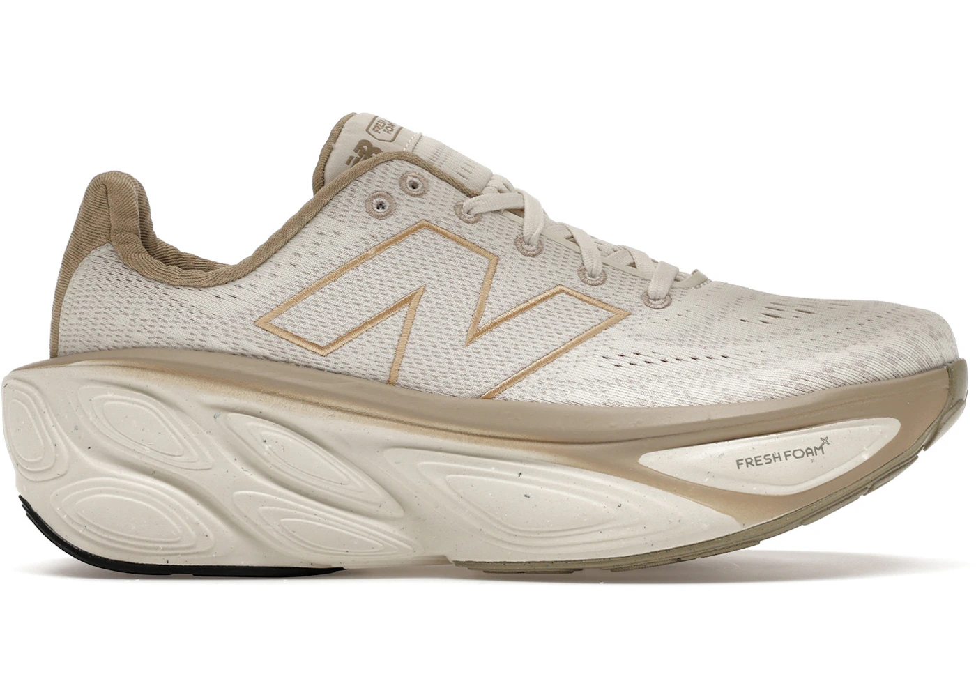 New Balance Fresh Foam X More v5 Linen Stoneware Gold Metallic (Women's)