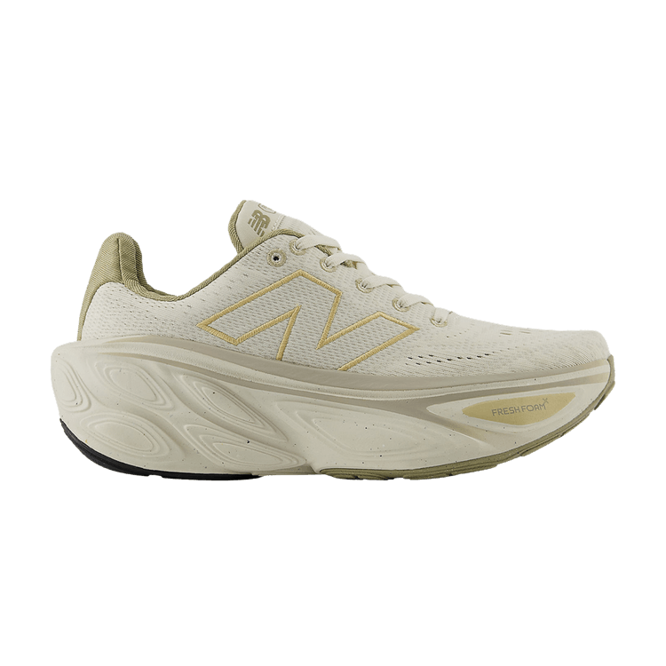 New Balance Wmns Fresh Foam X More v5 Wide 'Linen Gold Metallic Stoneware'