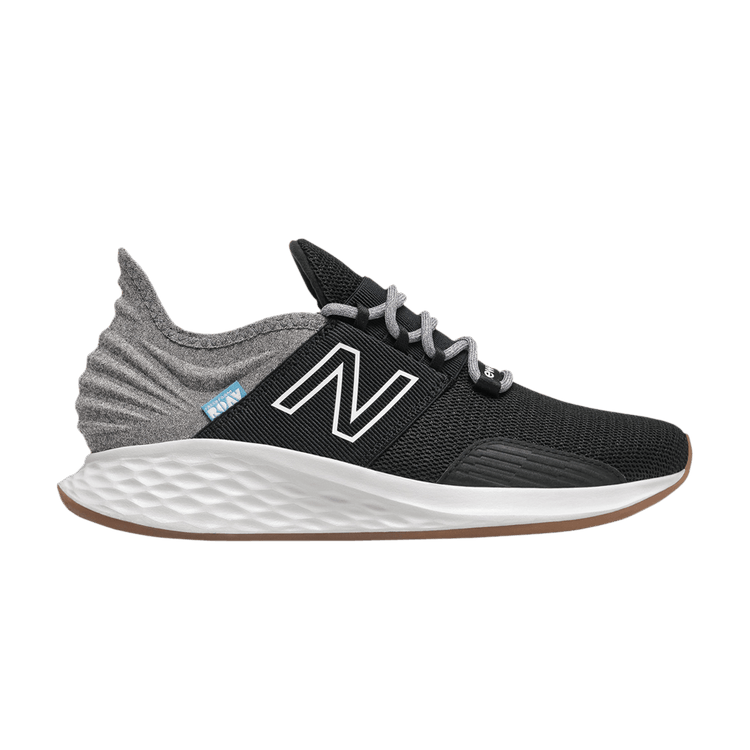 New Balance Wmns Fresh Foam Roav 'Tee Shirt - Black Light Aluminum'