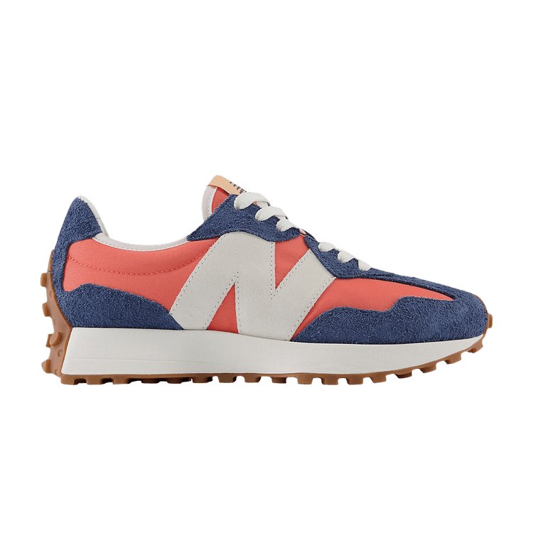 New Balance Wmns 327 'Vintage Indigo Gulf Red'