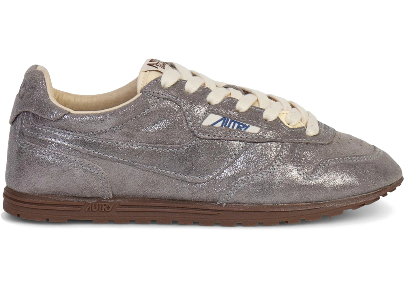 Autry Windspin Low Silver Ivory Glitter (Women's)