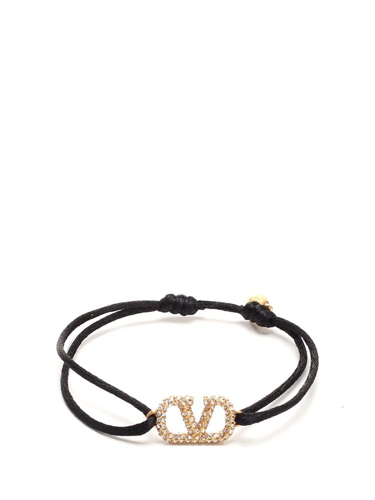 Valentino VLogo Embellished Bracelet