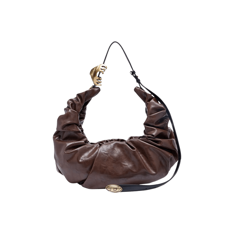 Diesel Grab-D Hobo Shoulder Bag 'Brown'