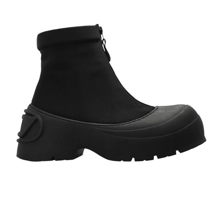 Diesel D-Donald CH Rubber-Trimmed Ankle Boot 'Black'