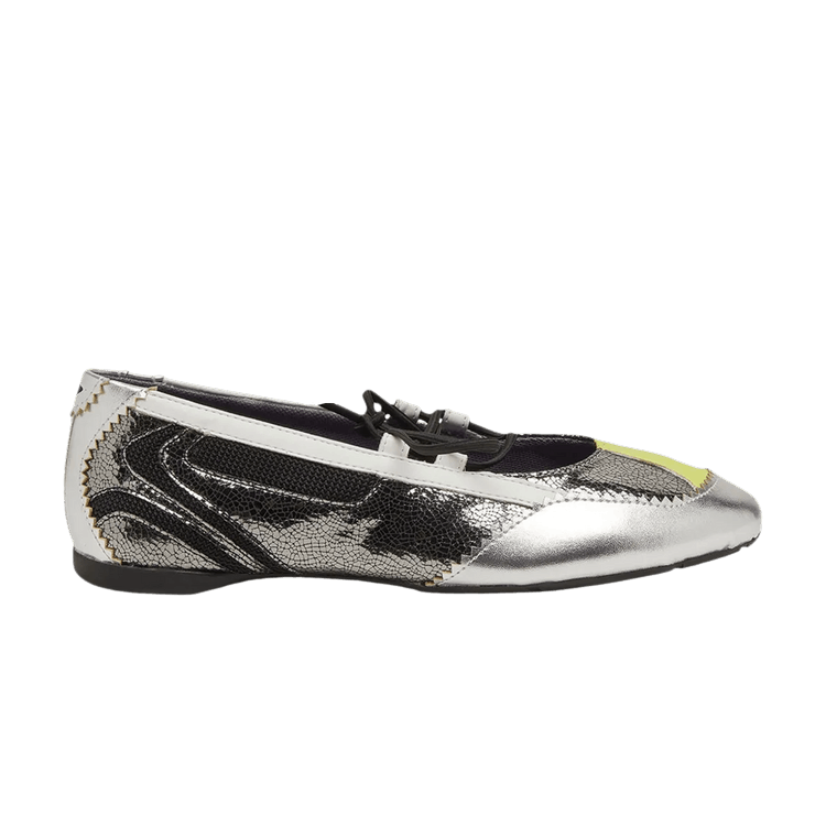 Wmns Diesel D-Mile Lace Up Ballerina 'Silver'