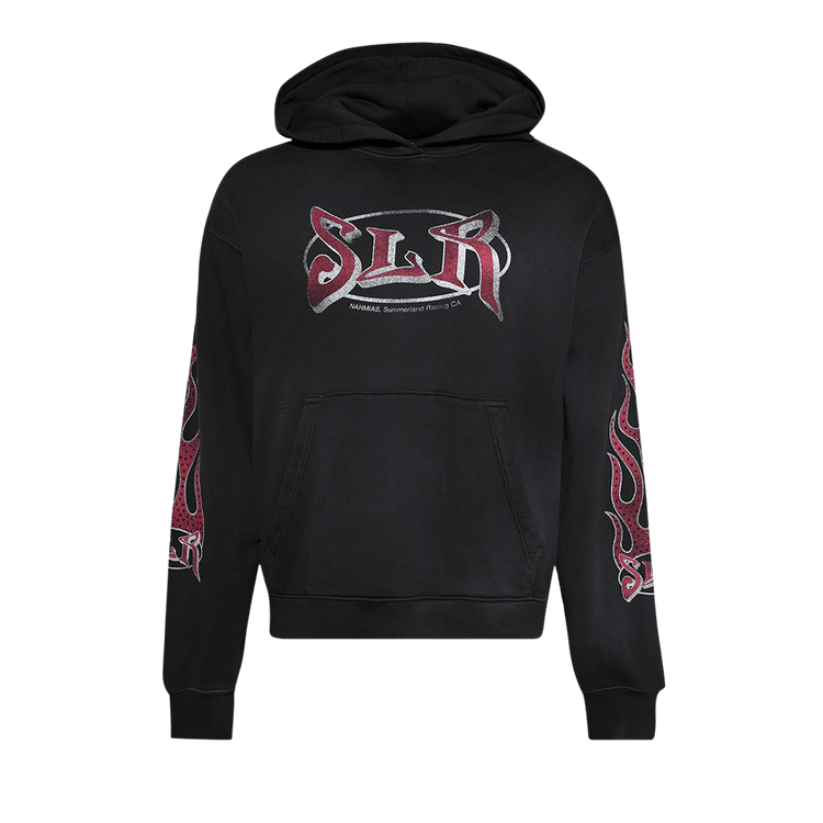 Nahmias Summerland Racing Crystal Hoodie 'Aged Black'