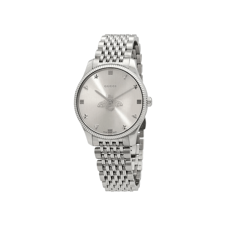 Gucci G-Timeless Dial Bracelet Watch 'Stainless Steel'