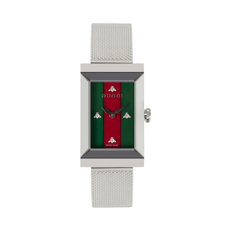 Gucci G-Frame Mother Of Pearl Watch 'Stainless Steel'