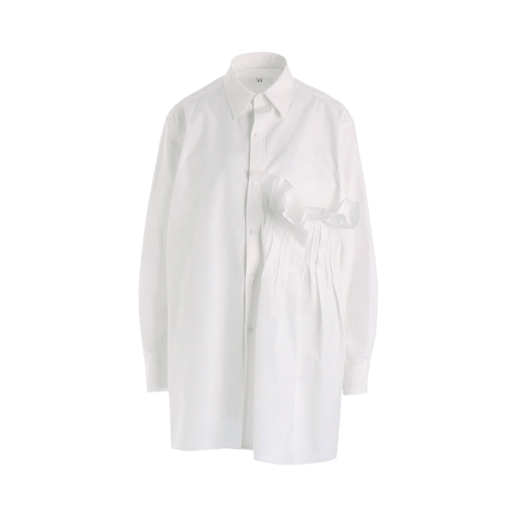 Y's On-Left Side Tuck Shirt 'White'