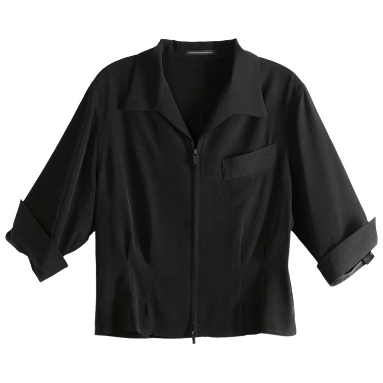 Y's KO 3/4 Sleeve Shirt 'Black'