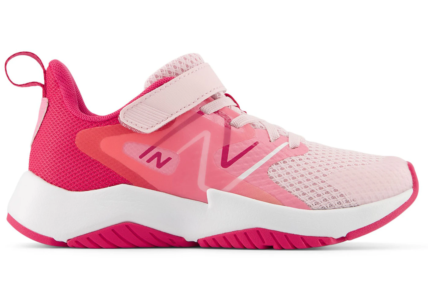 New Balance Rave Run v2 Bungee Lace Rose Sugar Carnival Pink Signal Pink (PS)