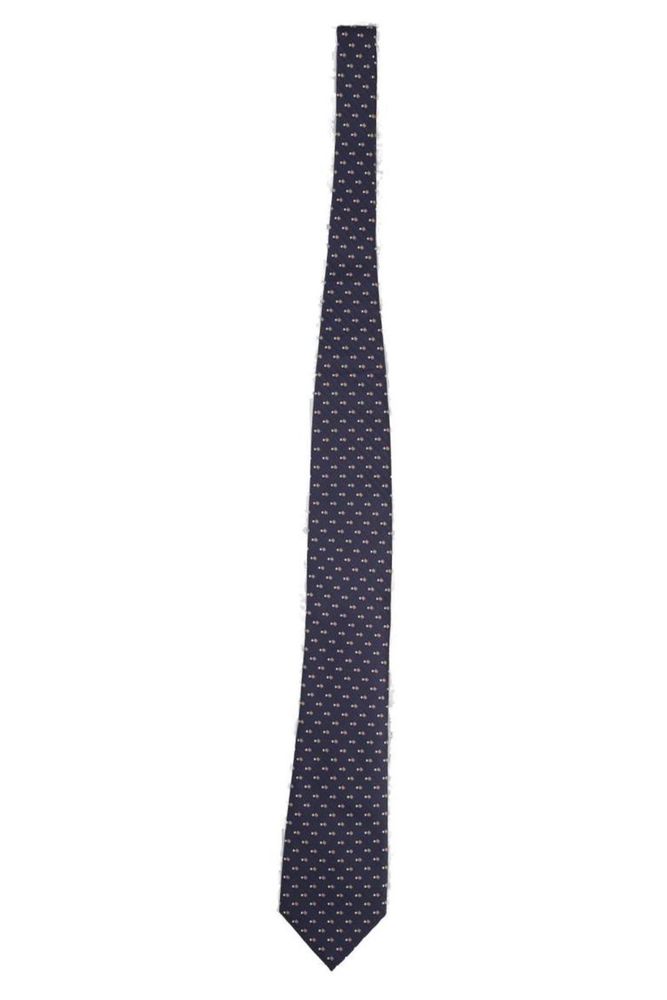 Zegna Logo Patch Tie