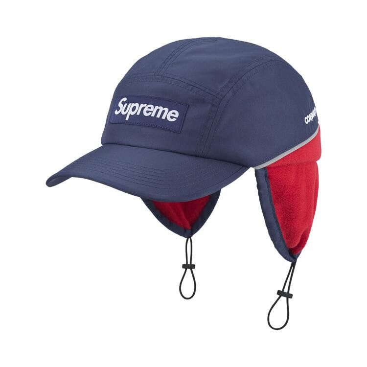 Supreme Polartec Lined Packable Earflap Camp Cap 'Navy'