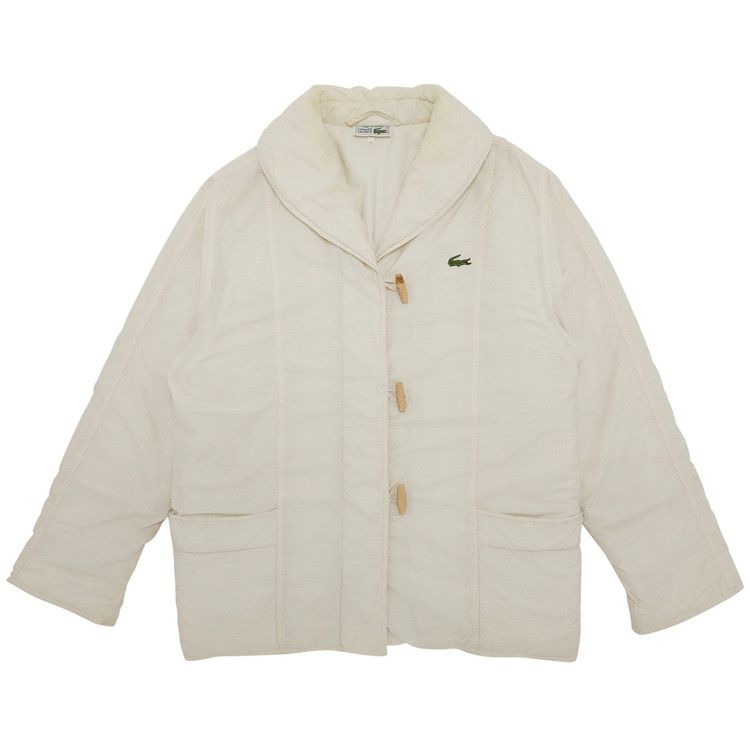 Lacoste Toggle Puffer Jacket 'White'