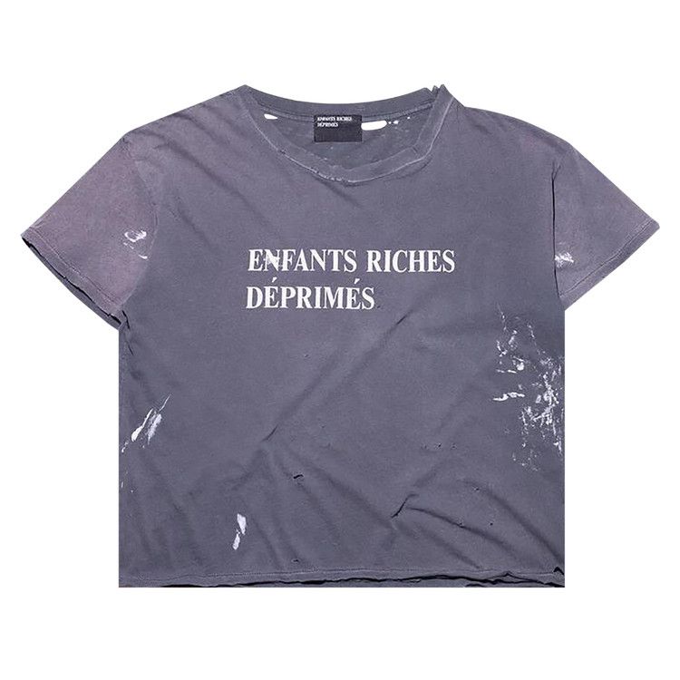 Enfants Riches Déprimés Classic Logo T-Shirt 'Paint Grey'