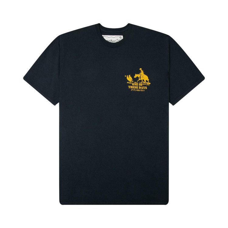 One Of These Days Round Up T-Shirt 'Washed Black'
