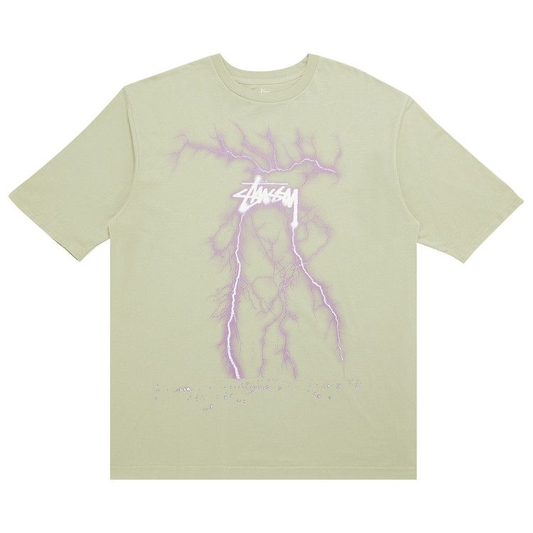 Stussy Stock Lightning Tee 'Sage'
