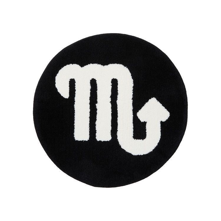 GOAT x Gallery 1950 Horoscope Scorpio Rug Black/White