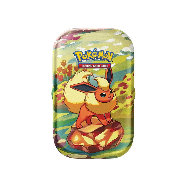Pokémon Scarlet & Violet: Prismatic Evolutions Tin 'Flareon'