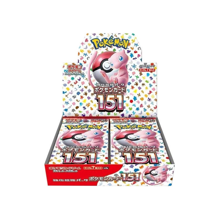 Pokemon Scarlet & Violet: Pokemon Card 151 Booster Box (Japanese) - Shrink