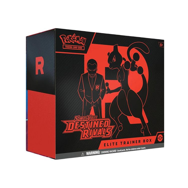 Pokémon 2025 Scarlet & Violet Destined Rivals Elite Trainer Box
