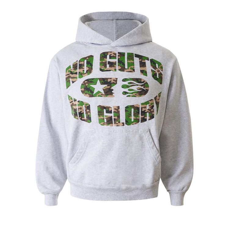 Hellstar No Guts No Glory Hoodie 'Grey'