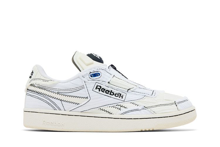 Market x Reebok Club C 85 Pump 'Chalk Black'