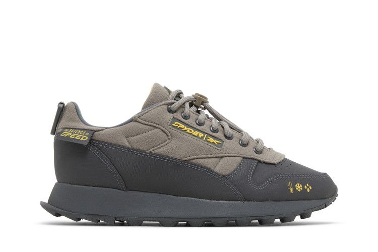 Spyder x Reebok Classic Leather Trail 'Cement Boldly Yellow'