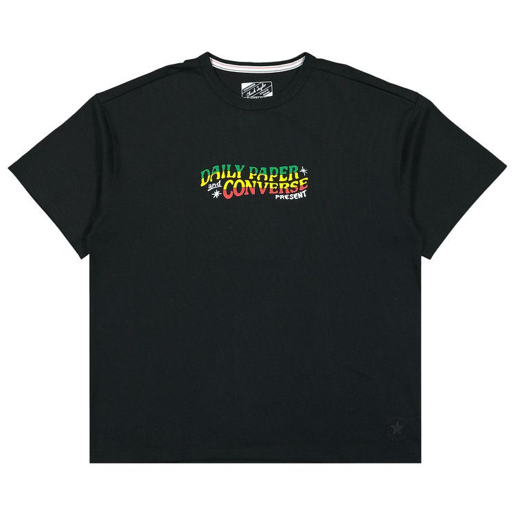 Converse x Daily Paper Gold Standard Tee 'Black'