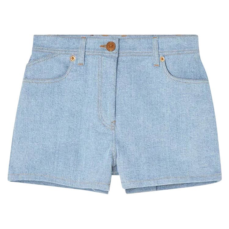 Versace Ventagli Denim Shorts 'Denim'