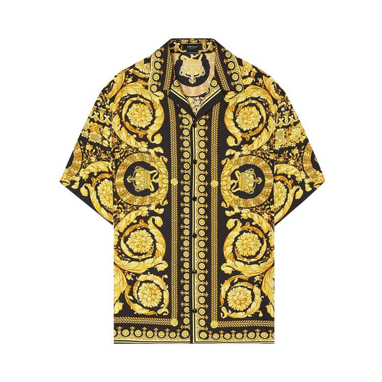Versace Barocco Silk Shirt 'Gold'