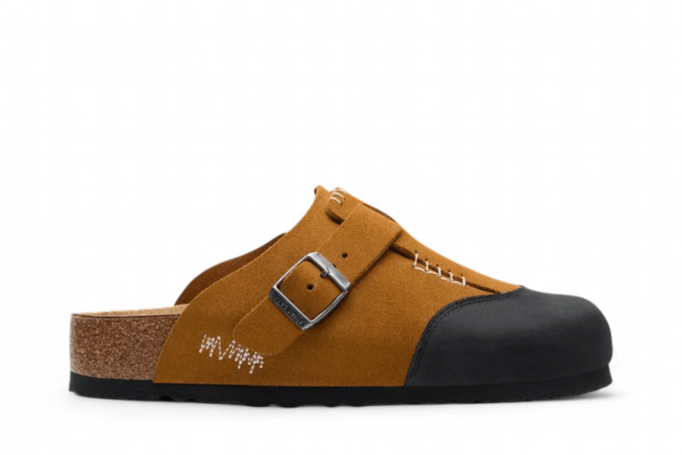 ADER ERROR x Birkenstock Boston Cap Level 'Camel'
