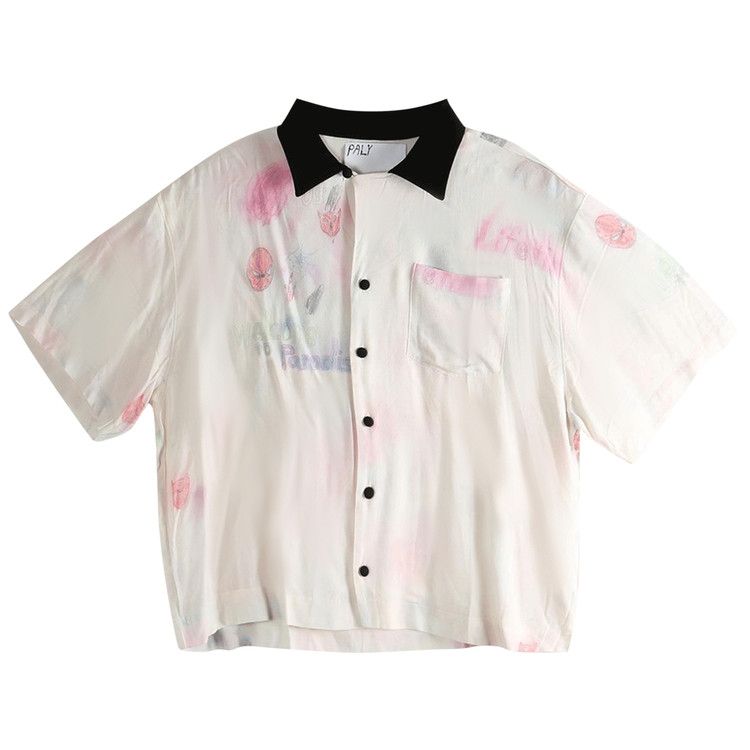 Paly Hollywood Crayon Silk Shirt 'Multicolor'