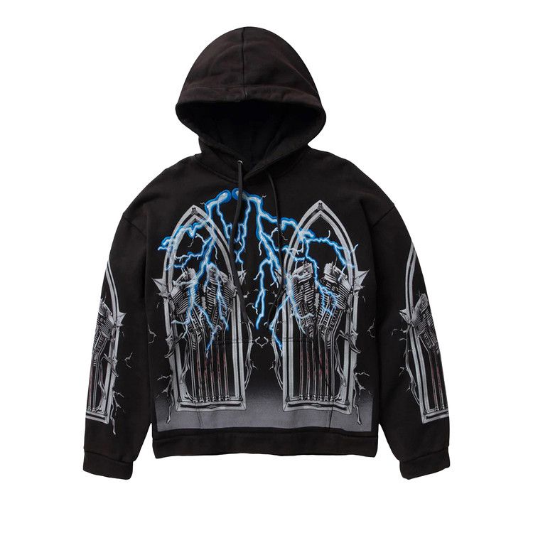 Who Decides War Engine Hooded Pullover 'Coal'