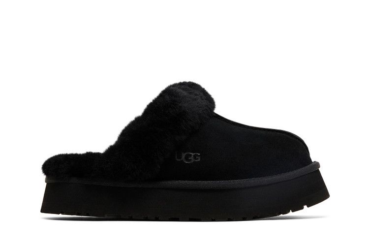 UGG Wmns Disquette Slipper 'Black'