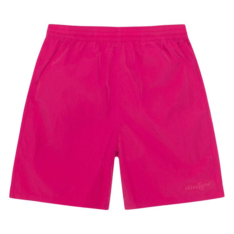 Stussy Nylon Court Short 'Berry'