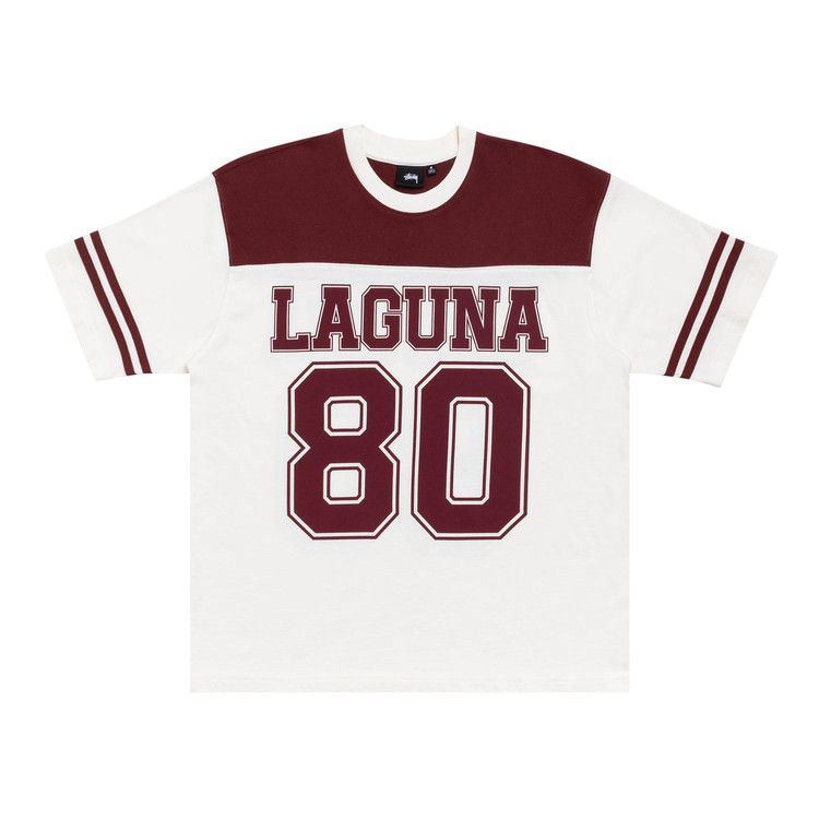 Stussy Laguna T-Shirt 'Maroon'