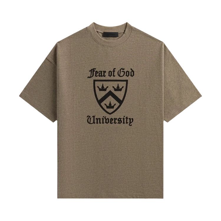 Fear of God Essentials Heavy Crewneck Tee 'Heather Grey'