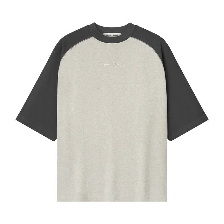 Fear of God Essentials Signature Tee 'Oatmeal/Concrete Heather'