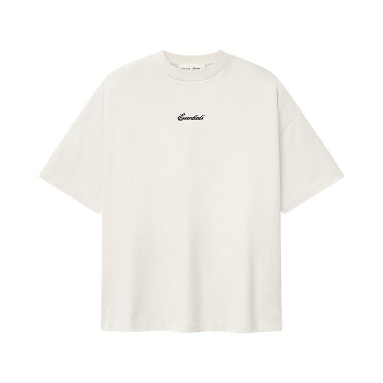 Fear of God Essentials Signature 90's Short-Sleeve Tee II 'Ivory'